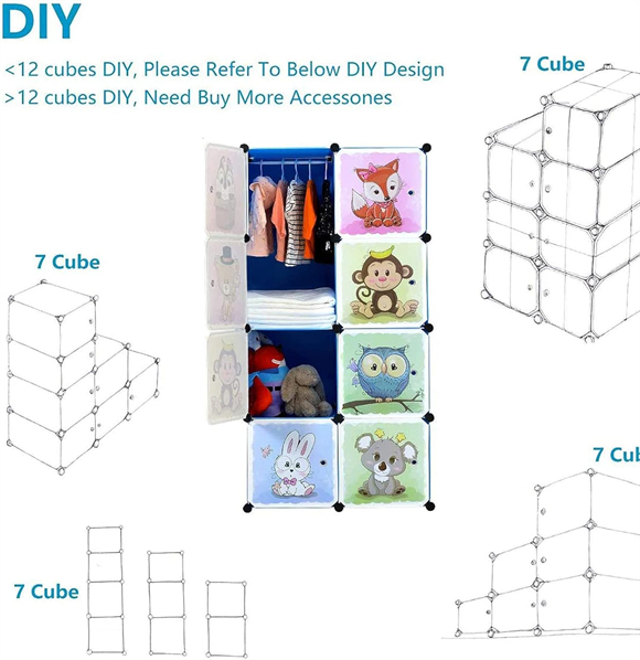 plastic wardrobe